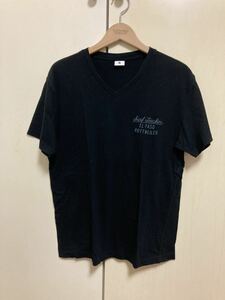 ROTTWEILER　Tシャツ　M　Vネック　ロゴ