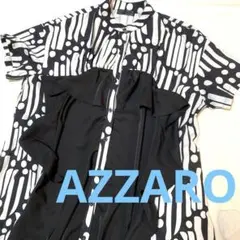 【美品】AZZAROアザロ　Aライン　ワンピース