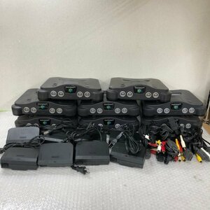 【ジャンク品】NINTENDO64 ニンテンドー64 NUS-001 箱なし 本体 8点セット 240423SK500226