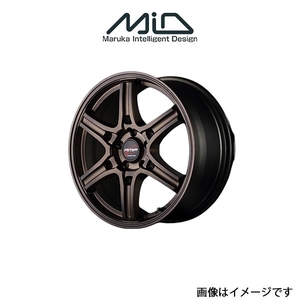 MID RMPレーシング R60 アルミホイール 4本 CR-Z ZF系(17×7J 5-114.3 INSET48 クラシカルブロンズ)RMP RACING R60