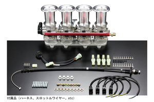 TODA スポーツインジェクションKIT Φ45mmスロットルボディ/63mmファンネル レビン/トレノ AE86/AE92 (4AG/4valve後期ヘッド仕様)