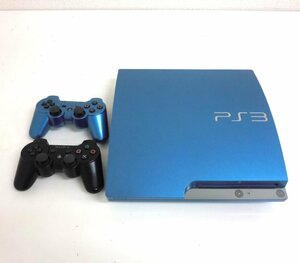 高崎店【中古品】r5－74 ソニー Sony プレイステーション３ PS3 CECH-3000B 本体 コントローラー 2個セット 初期化済み 簡易動作確認済み