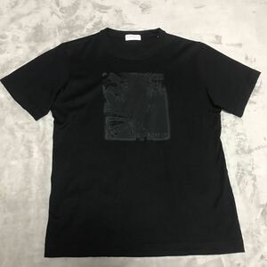 LANVIN COLLECTION ランバンコレクション 半袖Ｔシャツ ブラック メンズ Mサイズ