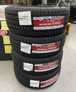 新品 BRIDGESTONE BLIZZAK VRX3 18インチ タイヤ４本 225/45R18 91Q 2023年(36週 39週) ブリヂストン ブリザック スタッドレス 札幌市