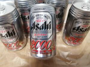 アサヒスーバースーパードライ　2000年記念　350ml ６缶