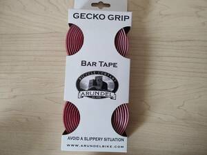 ARUNDEL GECKO GRIP アランデル ゲッコー グリップ バーテープ　赤