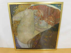 11201B◎グスタフ・クリムト‐ダナエ 絵画 Gustav Klimt/Danae Verlag Galerie Welz Salzburg/Austria 人物画 女性◎中古/真作保証