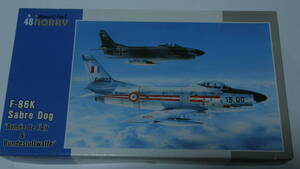 【箱小凹み有】1/48 Special Hobby スペシャルホビー F-86K セイバードッグ・NATOマーキング 仏/独空軍 MPMSH48126 MAK48-241111-9 