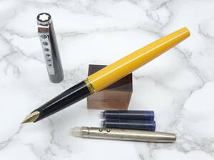 ★レア モンブラン カレラ 522PG イエロー 14K MONTBLANC 万年筆