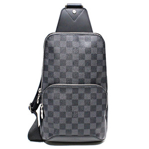 美品 ルイヴィトン LOUIS VUITTON ダミエ・グラフィット アヴェニュー・スリングバッグ ボディバッグ N41719 ブランド 男性 メンズ