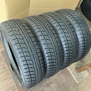 良品! スタッドレス155/65R13 4本／ヨコハマ iG60 8分上〜9分上 送料込15100円〜 S4672-22