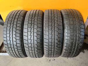 【5214】205/60R16 4本セット冬タイヤバリ山DUNLOP WINTERMAXX WM02【2020年】