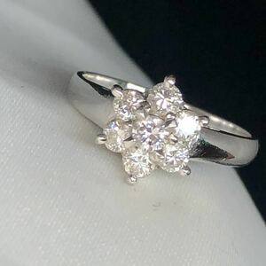 ダイヤモンドリング DIAMOND 18金 ダイヤモンド リング　pt900 0.5カラット　ダイヤモンドリング　指輪