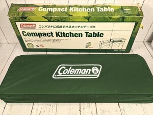 【1yt000】アウトドア キャンプ用品 コールマン Coleman コンパクトキッチンテーブル 170-5788◆Z11