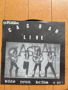 ソノシート　カスバ　ライブ　CASBAH LIVE