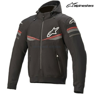 在庫あり alpinestars アルパインスターズ ジャケット SEKTOR V2 TECH HOODIE カラー:BLACK BRIGHT RED(1303) サイズ:M