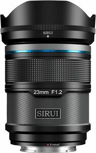 SIRUI Sniper 23mmオートフォーカスレンズ、F1.2広角APS-CカメラレンズA5 A6 A7 FX A9 ZV-E/X/Zシリーズ (E/X/Zマウント選択可) ブラック