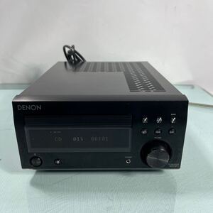 f1387 デノン RCD-M41 CDレシーバー 黒 2021年製　音出確認済み　送:100