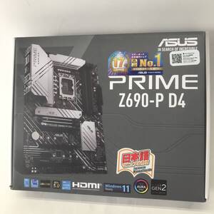 1円~ ASUS PRIME Z690-P D4 マザーボード LGA1700 USB3.2 DDR4 M.2 現状品 24l菊TK