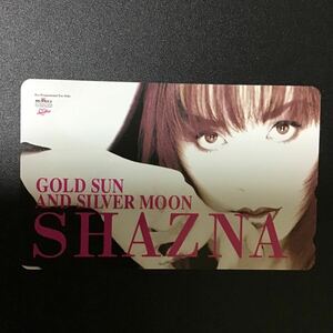 ◎ SHAZNA ☆テレカ☆未使用☆５０度数☆(Ａ）Ｍ5