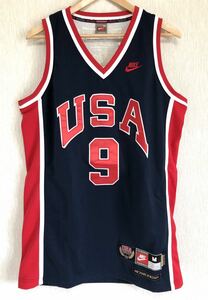 未使用 送料込 NIKE 1984 USA MICHAEL JORDAN RETRO JERSEY M(USサイズ) ナイキ ジョーダン レトロ ジャージー バスケ オリンピック 五輪