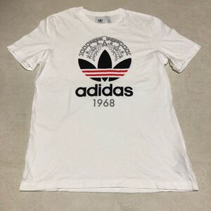 adidas アディダス Tシャツ ホワイト 白 半袖Tシャツ　1968 2XO