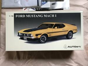 新品未開封 オートアート マスタング マッハ１　AUTOart FORD MUSTANG MACH1 