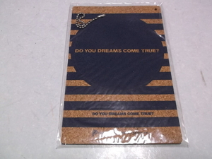 (　ドリカム　DO YOU DREAMS COME TRUE?　【　コルク製 コースター付き キーホルダー　♪未開封新品　】　吉田美和　中村正人