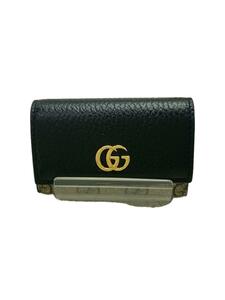 GUCCI◆キーケース/レザー/KHK/総柄/レディース/456118 0416