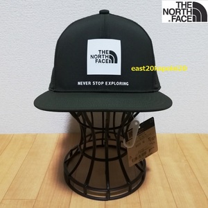 新品 THE NORTH FACE TECH LOGO CAP ノースフェイス テック ロゴ フラットバイザー キャップ 帽子 F ニュートープ 未使用 平ツバ NN02379