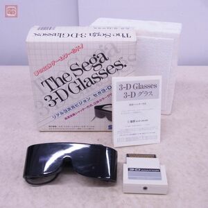 マークIII/マスターシステム セガ 3-Dグラス 3D The Sega 3-D Glasses リアル3次元ビジョン MARK III/MASTER SYSTEM セガ SEGA 箱説付【20