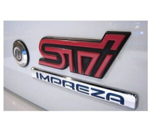 ★新品★ スバル純正 SUBARU インプレッサ WRX STi GD GG系 リアエンブレム レターマーク オーナメント