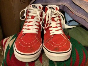 VANS SK8 HI SIZE 6(24cm) バンズ スケート ハイ スエード キャンバス ハイカット