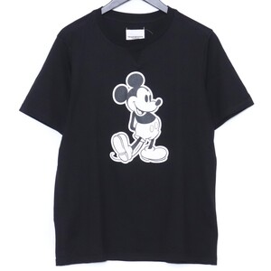 TAKAHIROMIYASHITA The Soloist. Mickey Mouse crew neck s/s tee 44 ブラック 0031bSS20 ザソロイスト ミッキーマウスTシャツ