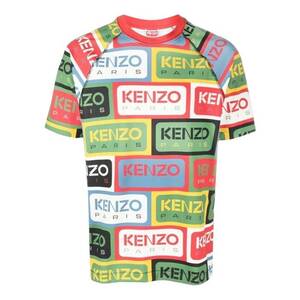 【HK4S/2024/0706】◎KENZO◎LABELS LOGO◎Tee◎L◎未着用、タグ付新品◎