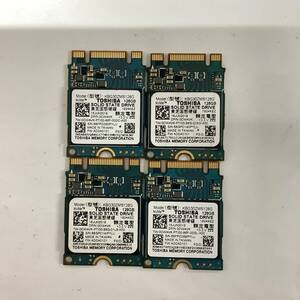 K60606165 TOSHIBA NVMe 128GB SSD 4点【中古動作品】823