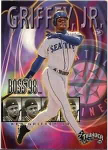 ケン グリフィー 1998 Skybox Circa Thunder Boss Ken Griffey Jr #7B HOF