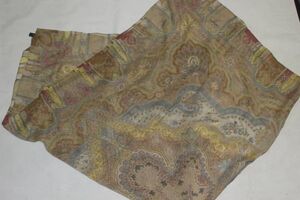 美品 ETRO エトロ 大判スカーフ ストール 132X132cm