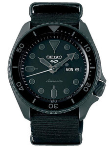 セイコー 5 SEIKO ファイブ スポーツ 自動巻(手巻き付き) 腕時計 SRPD79K1 ブラック（国内SBSA025同型）