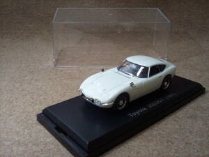 1/43 トヨタ　2000GT　白/ホワイト　1986　トヨタ　国産名車コレクション