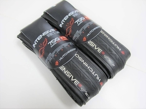 54％OFF◆HUTCHINSON◆INTENSIVE2 DEVILS GRIP 700x23◆2本セット◆ハイグリップロードタイヤ◆PV525301◆