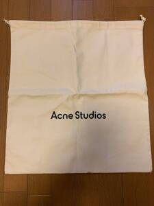 正規 Acne Studios アクネ ストゥディオズ 付属品 シューズバッグ 保存袋 白