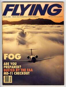 【a3767】92.3 FLYING／MD-11,SAAB2000,FOG...