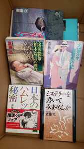 斎藤栄　5冊セット:人間鬼劇＋名医探偵柏木院長の推理＋犬猫先生の推理旅行記＋日本のハムレット＋推理小説を書い【管理番号文3cp本0723】