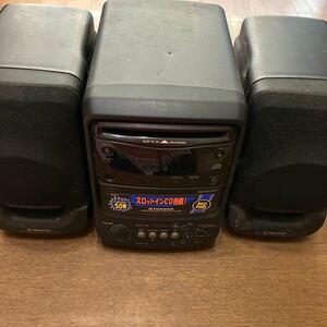 パイオニア　ミニコンポ STEREO CD DECK RECEIVER MODEL XR-Q150 ジャンク品