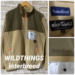 WILDTHINGS インターブリード メンズ XL フリースジャケット　コラボ