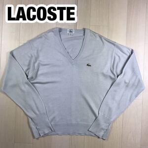 IZOD LACOSTE ラコステ アクリルセーター L ライトブルー ビックサイズ