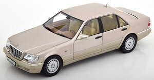 norev 1/18 Mercedes Benz S600 1997　パールシルバー　メルセデス　ベンツ　ノレブ