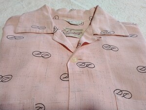 ビンテージ　アトミックシャツ　50s 　古着　アメカジ　エルビス　ロカビリー　VINTAGE 　チェックシャツ　30s 40s 60s 　長袖シャツ　