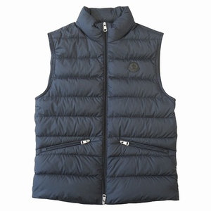 極美品 22AW モンクレール MONCLER TREOMPAN GILET トロンパン ジレ ダウン ベスト ジャケット ブルゾン H20911A00277 サイズ0 ◆１